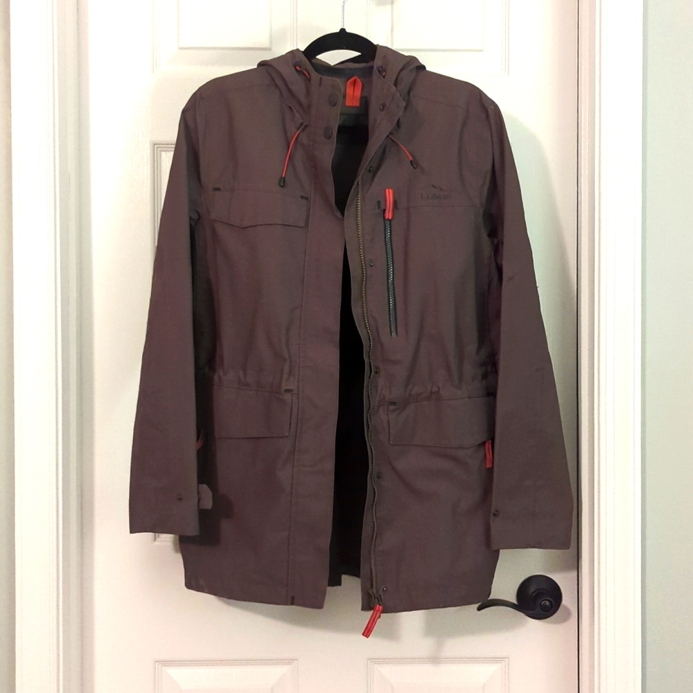 LL Bean rain jacket